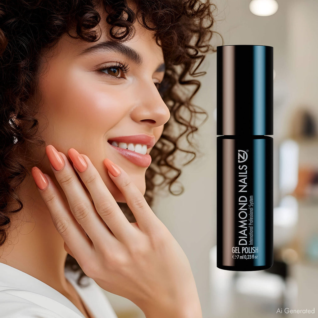 Gel Polish – Peach Blossom – DN066 – 7ml – HEMA Free