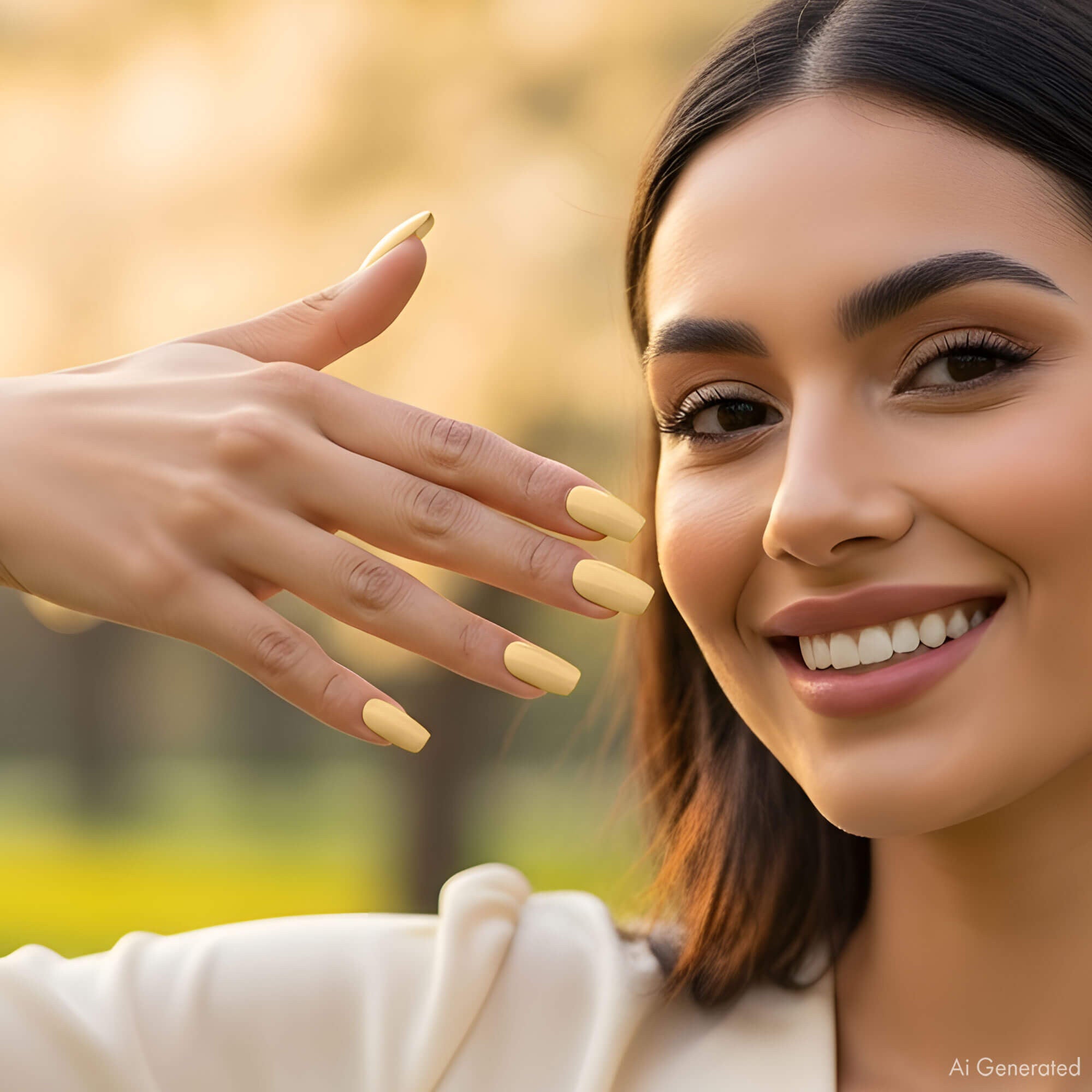 Gel Polish – Pastel Yellow – DN185 – 7ml – HEMA Free