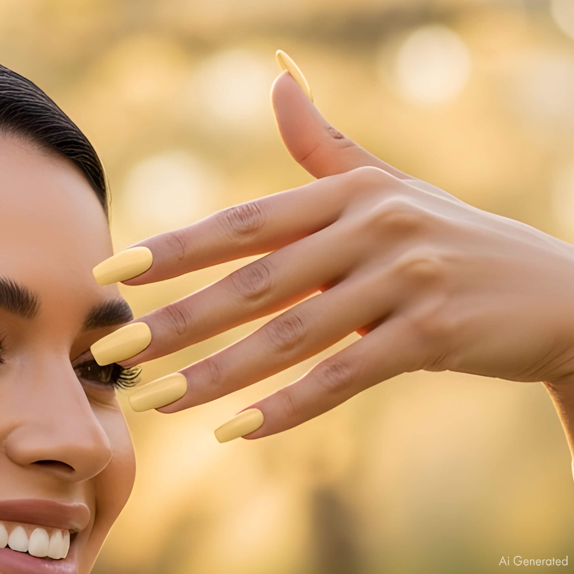 Gel Polish – Pastel Yellow – DN185 – 7ml – HEMA Free