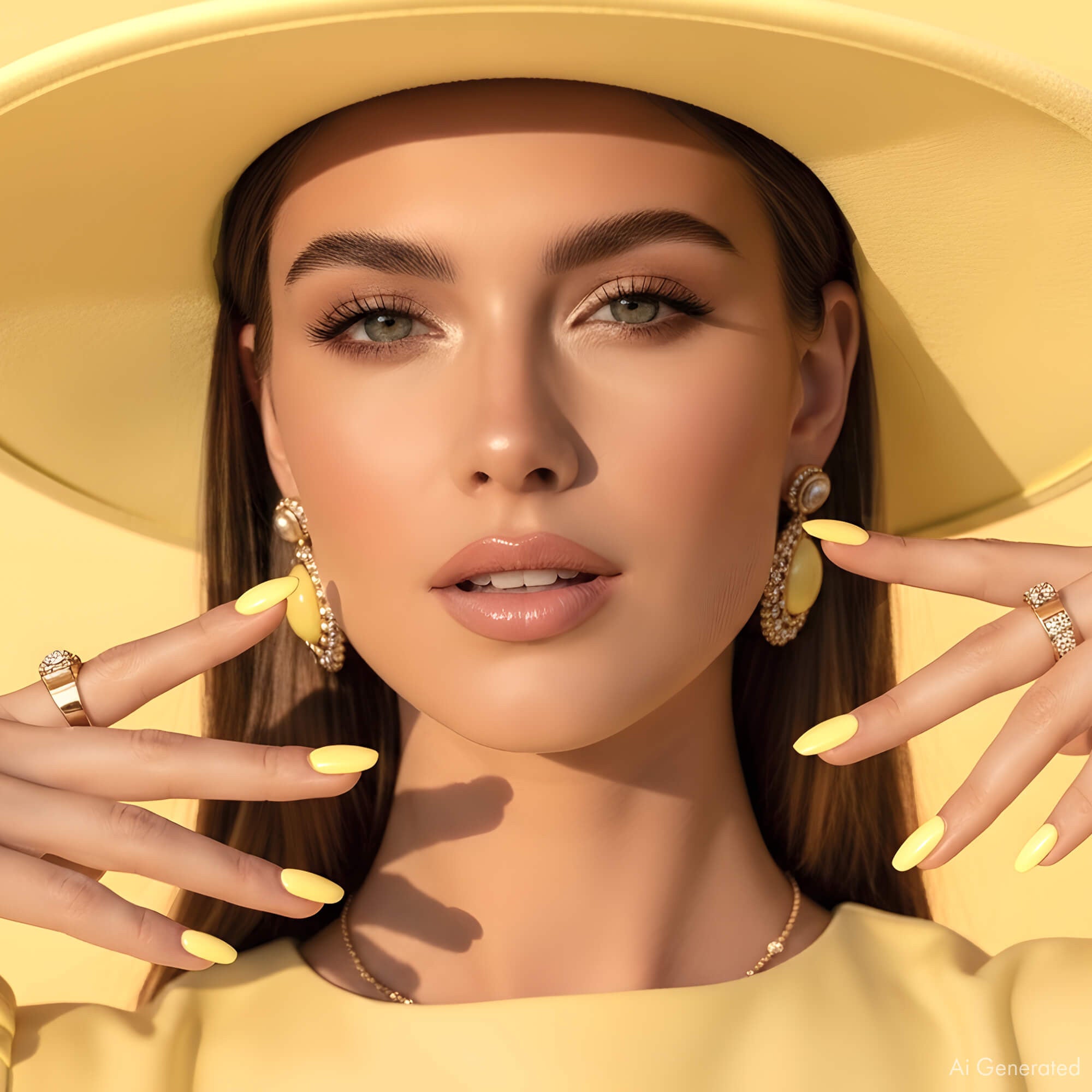 Gel Polish – Summer Yellow – DN209 – 4ml – HEMA Free