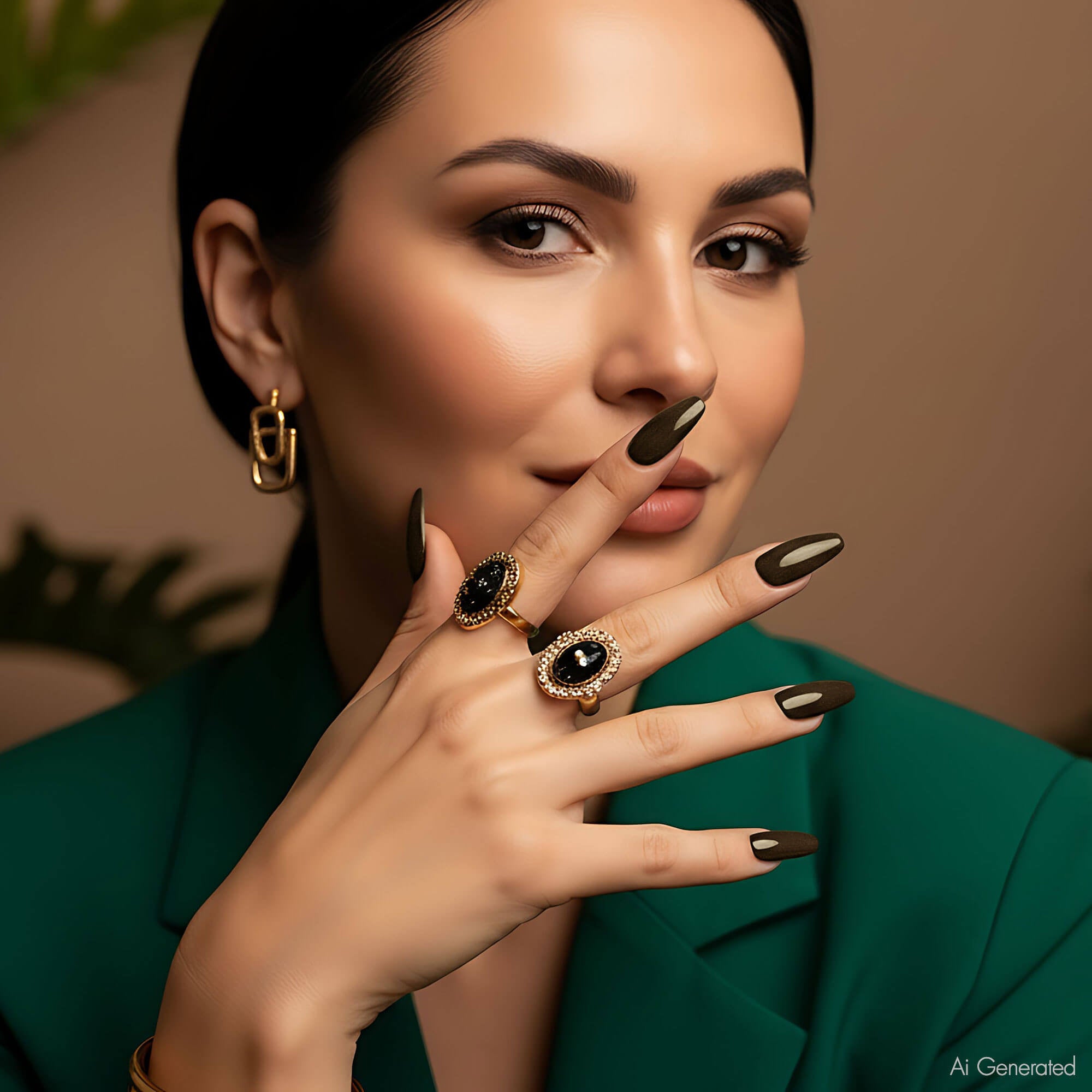 Gel Polish – Olive Green – DN041 – 4ml – HEMA Free