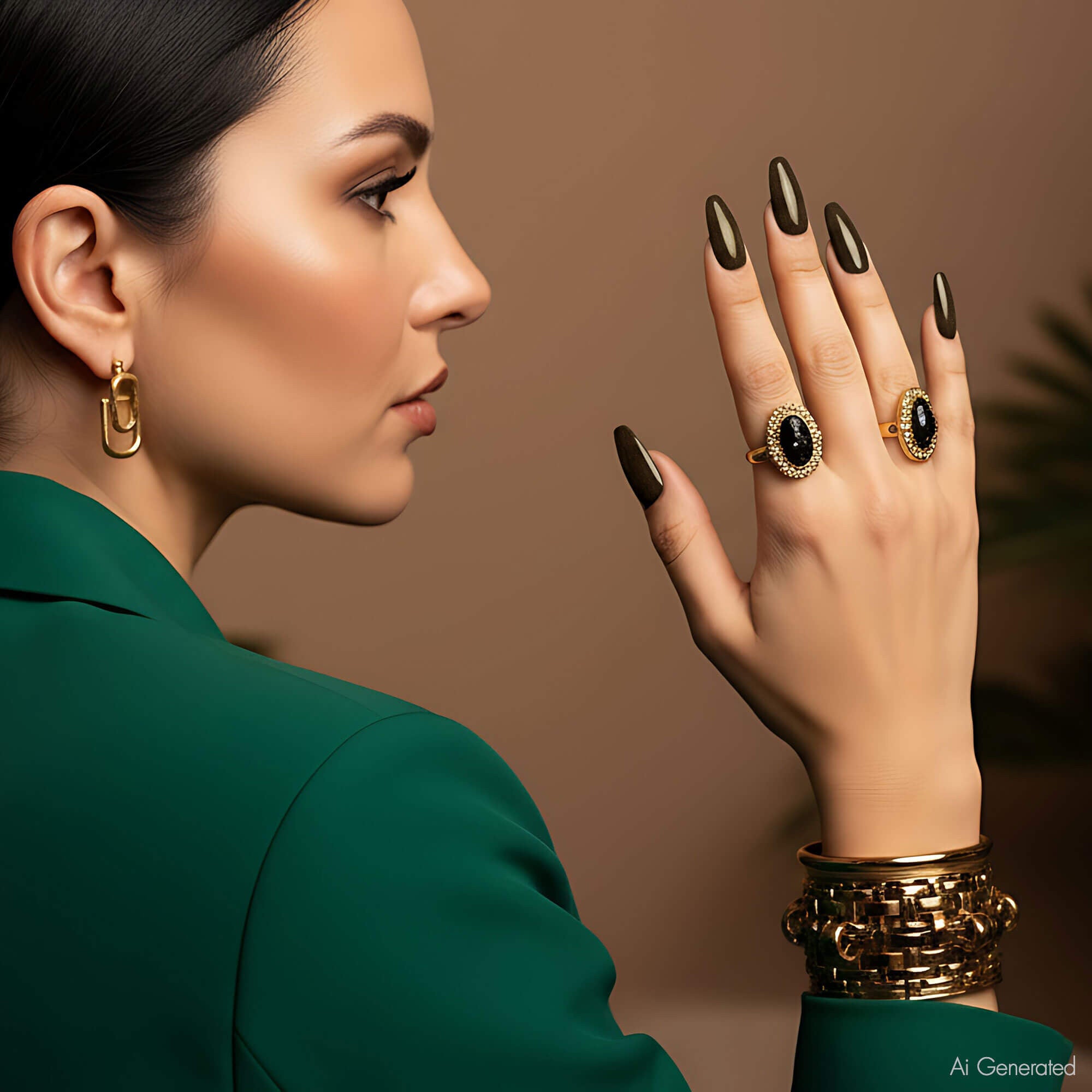 Gel Polish – Olive Green – DN041 – 4ml – HEMA Free