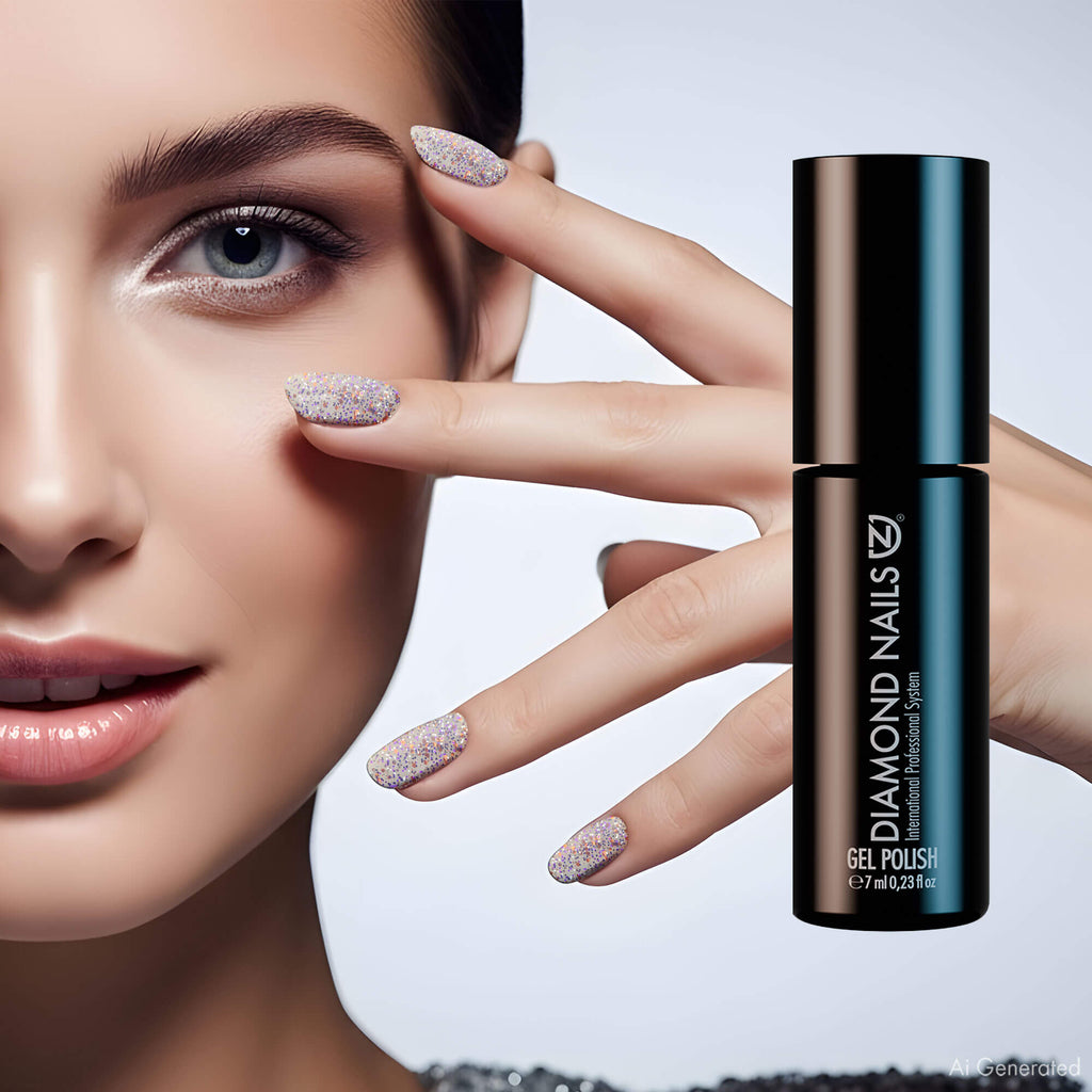 Gel Polish – Sparkling Purple Unicorn – DN228 – 7ml – HEMA Free