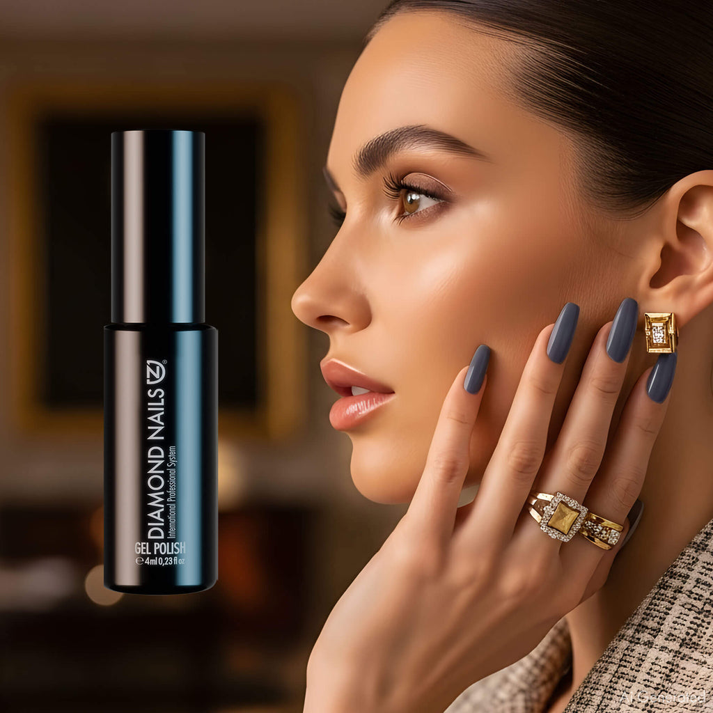 Gel Polish – Graphite Grey – DN216 – 4ml – HEMA Free