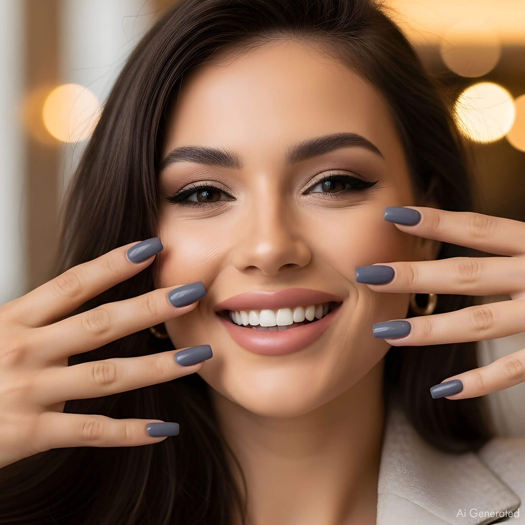 Gel Polish – Graphite Grey – DN216 – 4ml – HEMA Free