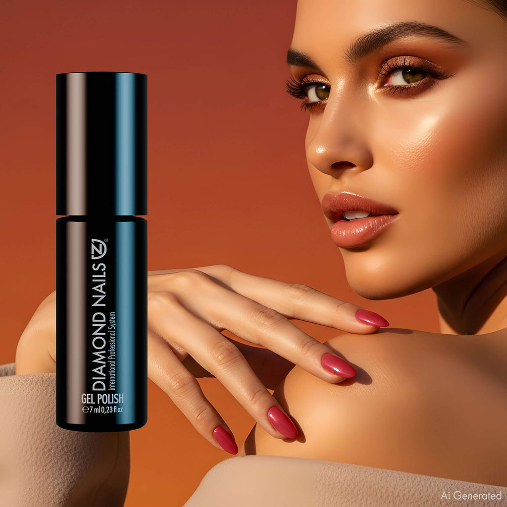 Gel Polish – Pomegranate Red – DN241 – 7ml – HEMA Free