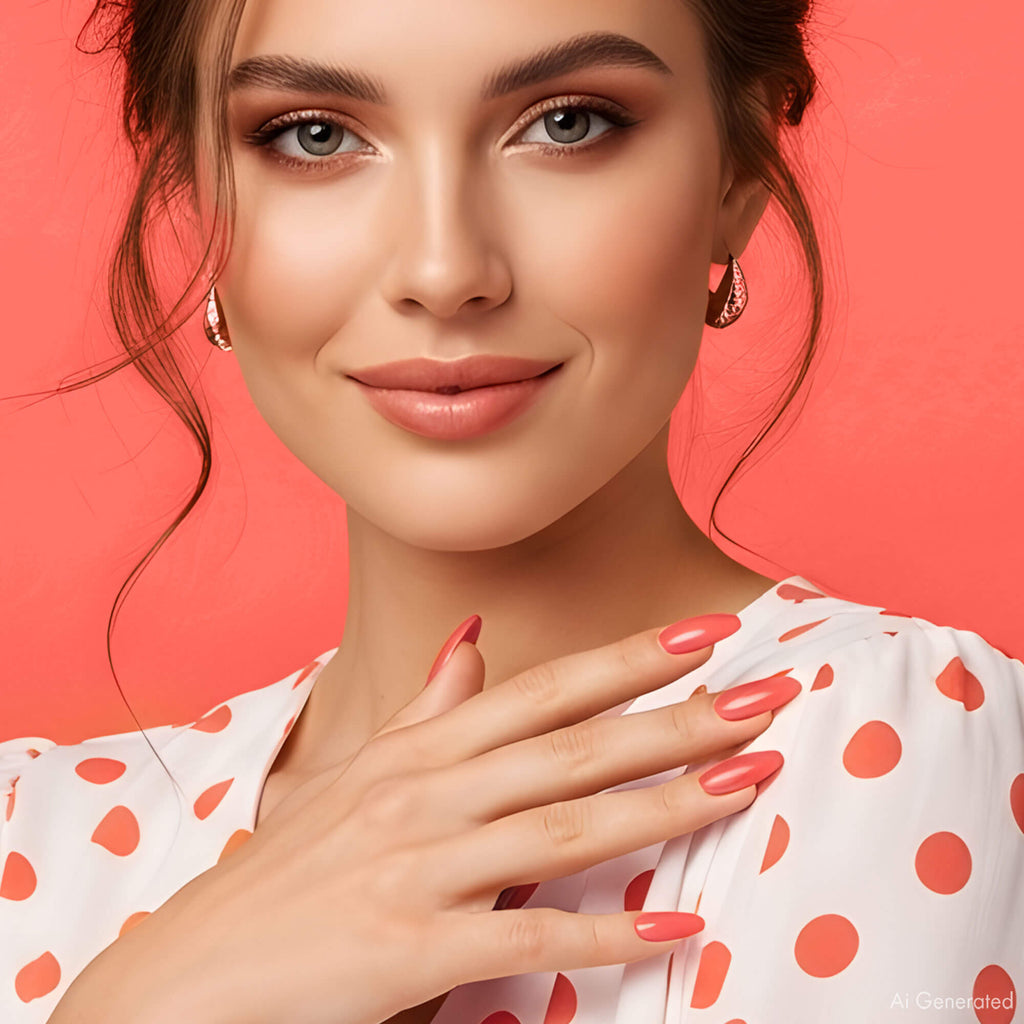 Gel Polish – Joyful Peach – DN251 – 7ml – HEMA Free