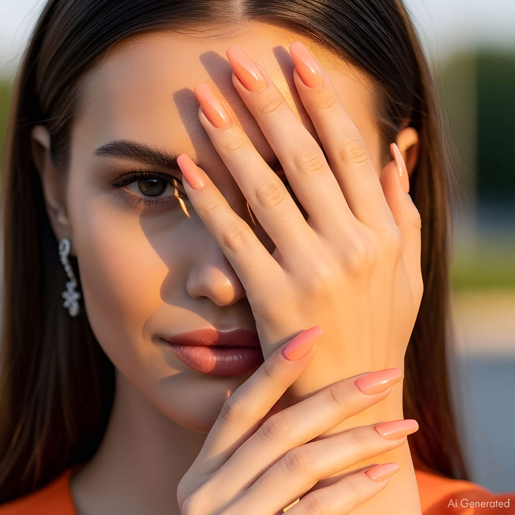 Gel Polish – Sexy Peach – DN261 – 7ml – HEMA Free