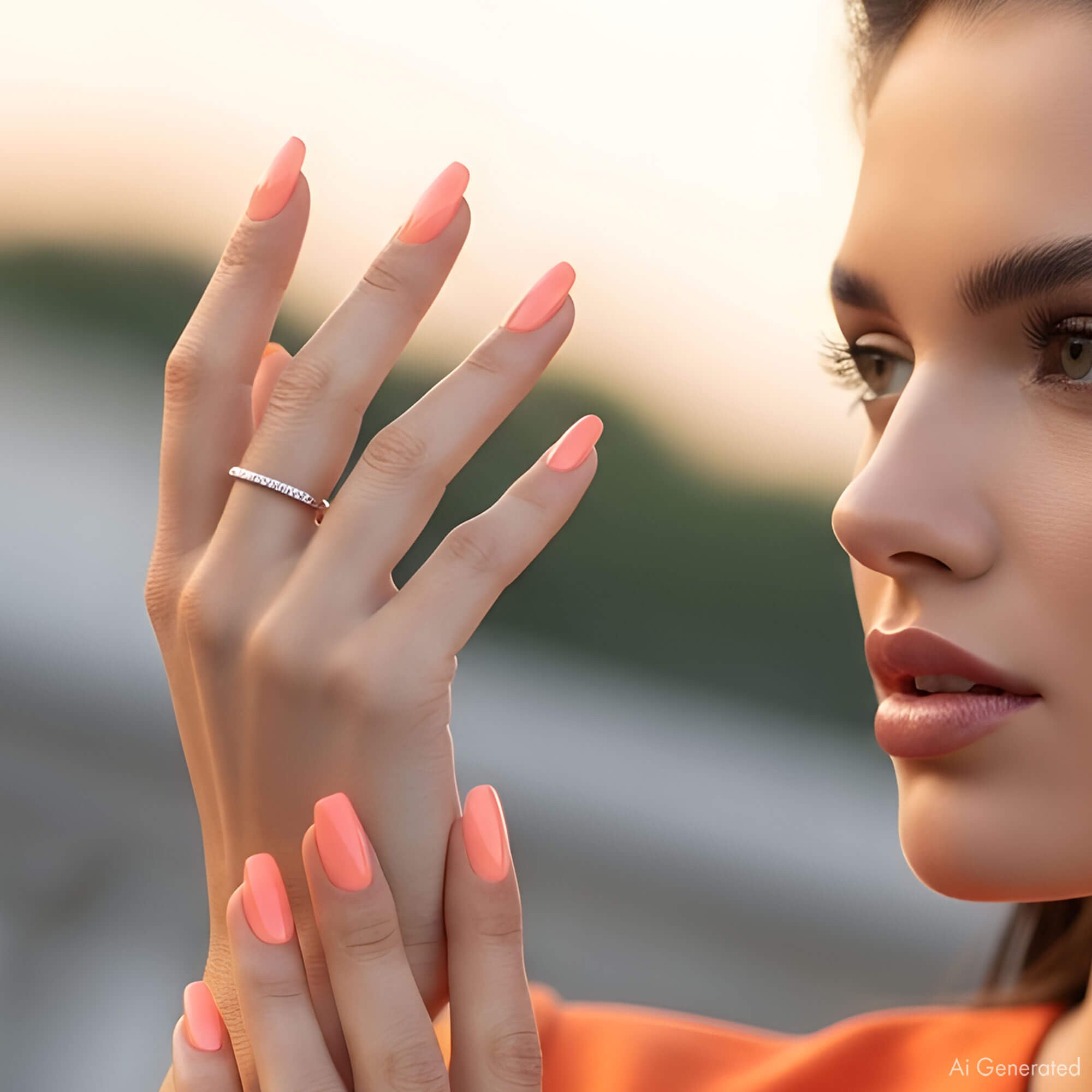 Gel Polish – Sexy Peach – DN261 – 7ml – HEMA Free