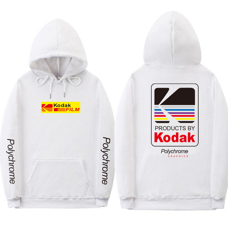 Street Hip Hop Kodak Hoodie Letters Print Sweatshirts
