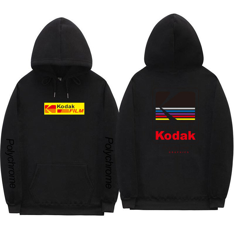 Street Hip Hop Kodak Hoodie Letters Print Sweatshirts