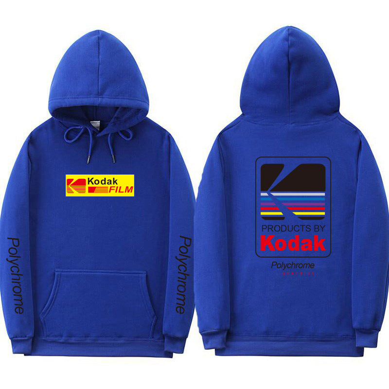 Street Hip Hop Kodak Hoodie Letters Print Sweatshirts