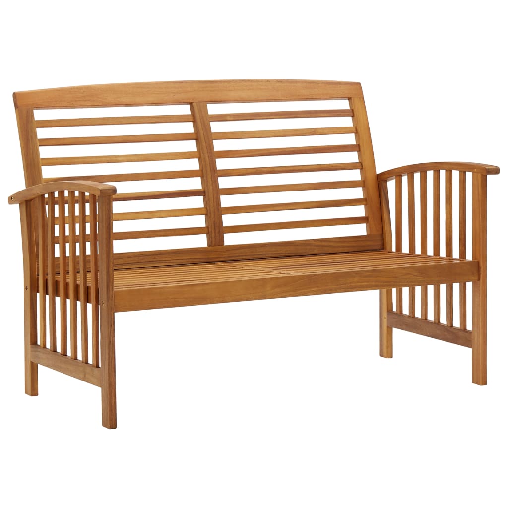 NNEVL 3 Piece Garden Lounge Set Solid Acacia Wood