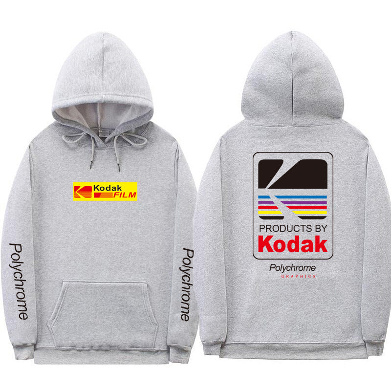 Street Hip Hop Kodak Hoodie Letters Print Sweatshirts
