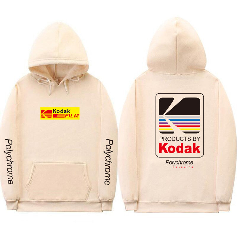 Street Hip Hop Kodak Hoodie Letters Print Sweatshirts