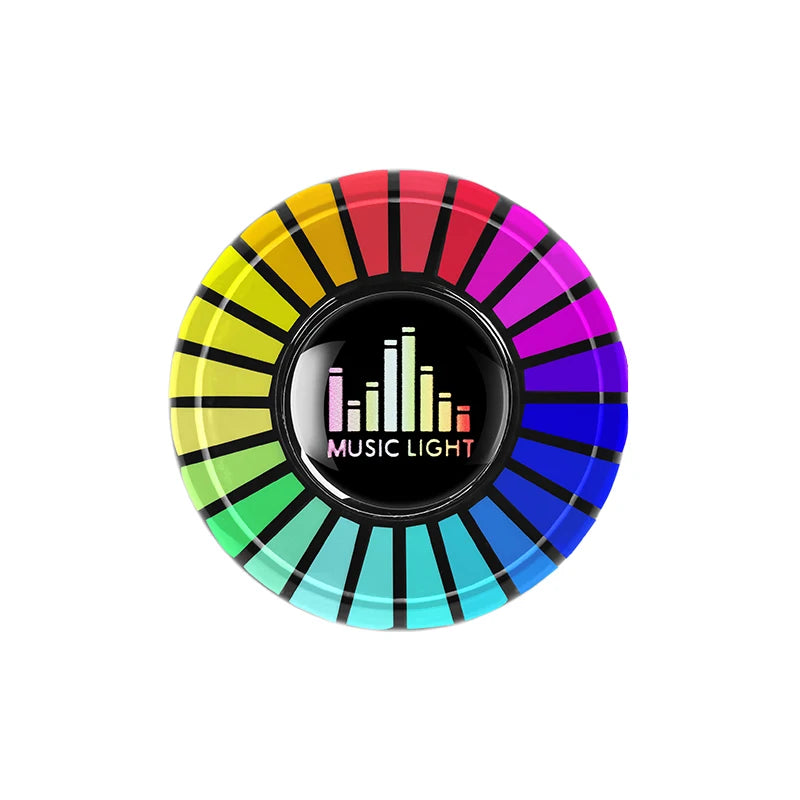 Decorative Car Mini Aromatherapy Atmosphere Light Interior air Outlet Perfume Voice-controlled Music RGB Rhythm Pickup Light