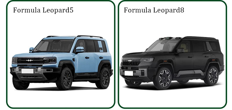 2024 BYD Equation Leopard 5 SUV Plug-in Hybrid Automatic Transmission Turbo Engine Leather Seats R18 Tires Dark Interior