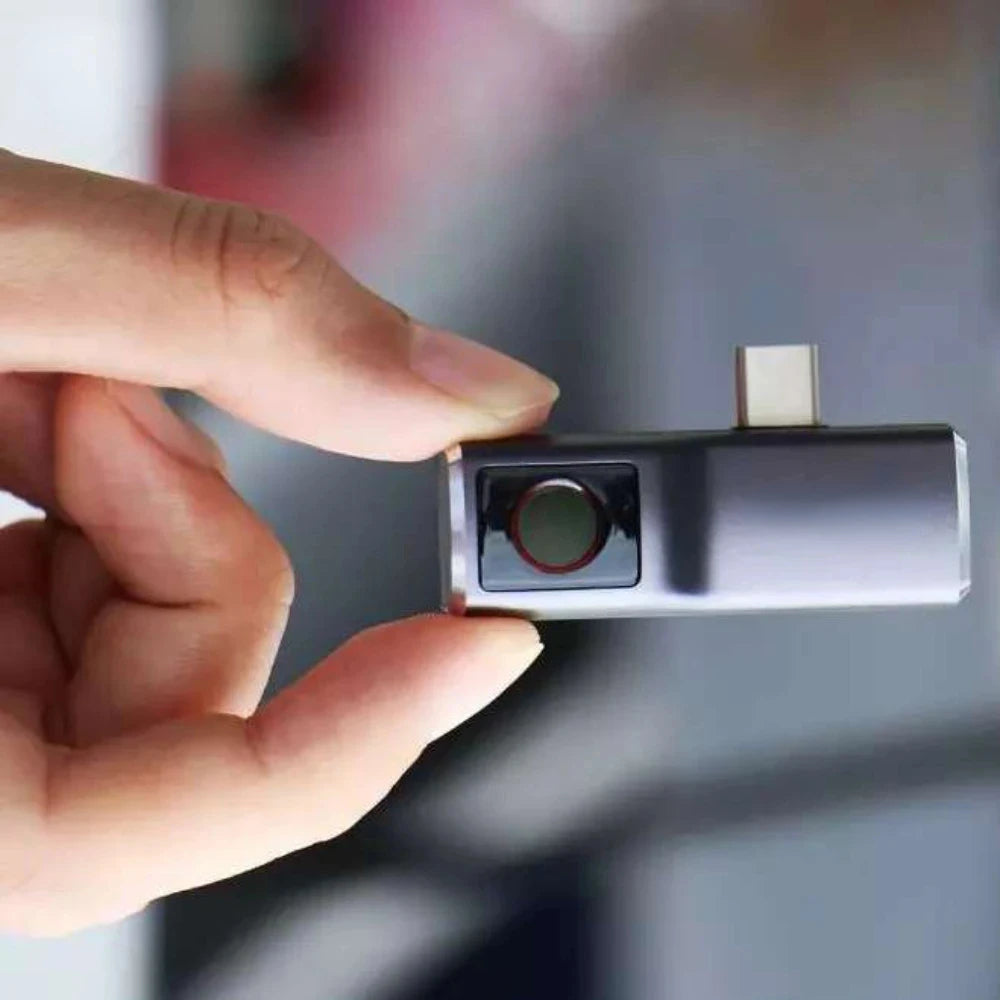 Mobir Air Thermal Imaging Camera for IPhone & Android Phone Infrared Thermal Imager Inspection Repair Thermographic Camera