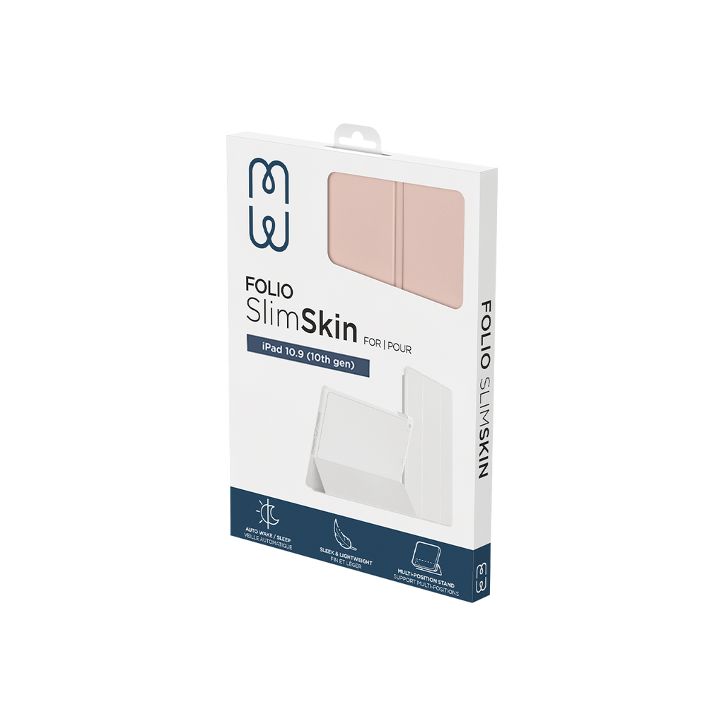 Folio SlimSkin iPad 11 & 10.9" (2025/22 - 11/10th gen) - Rose