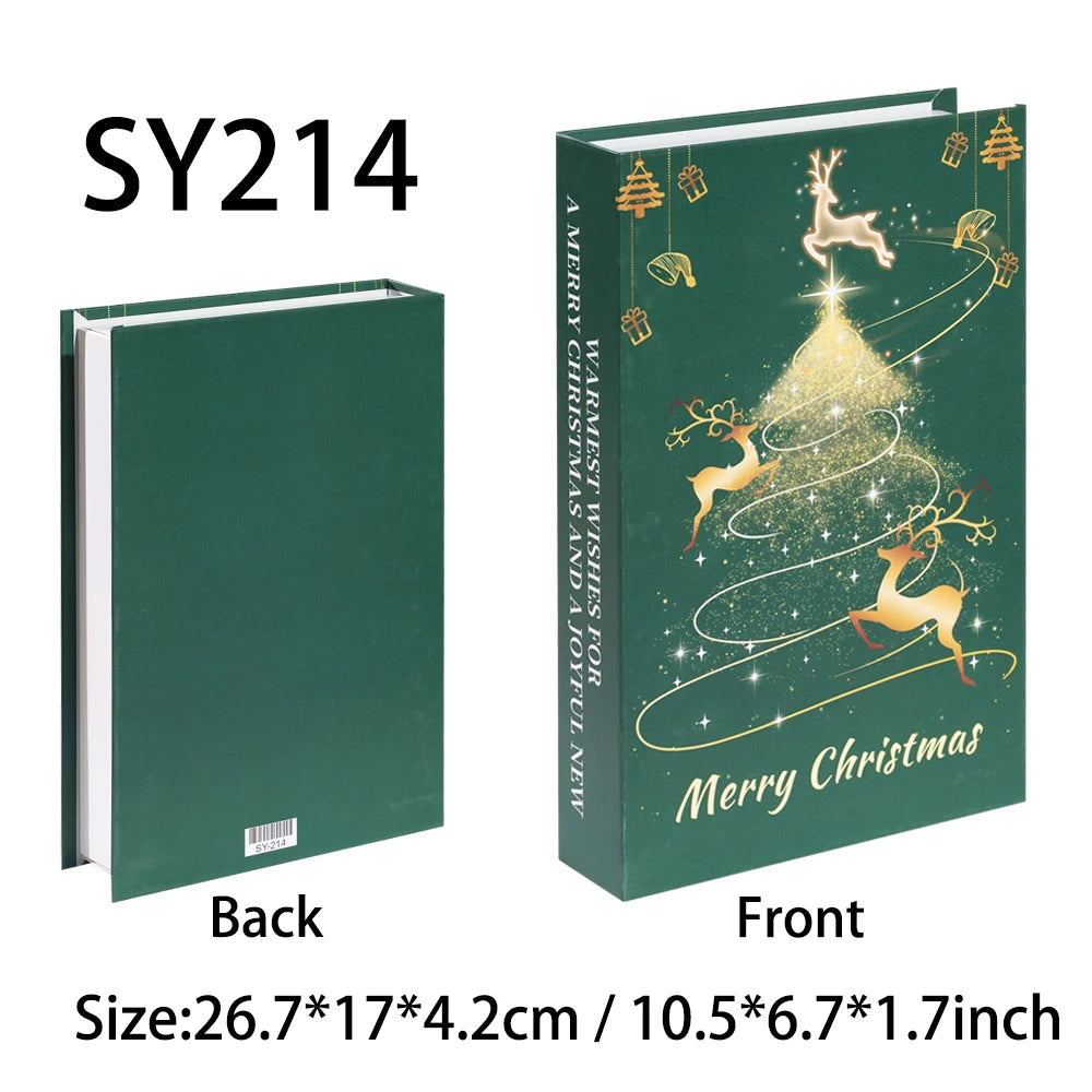 Christmas Series Fake Books Decoration Living Room Aesthetics Prop Books Decorations Interior Coffee Table Ornaments Additional