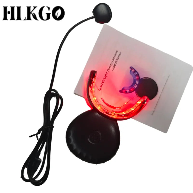 Oral Care Red Blue Light Therapy Device, for Immediate Tooth Pain Relief and Gum Sensitivity Treatment