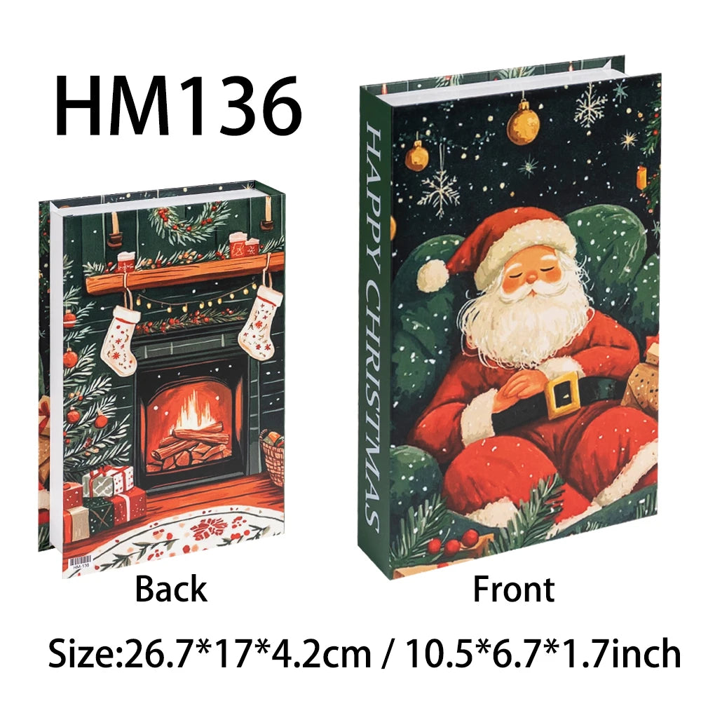 Christmas Series Fake Books Decoration Living Room Aesthetics Prop Books Decorations Interior Coffee Table Ornaments Additional