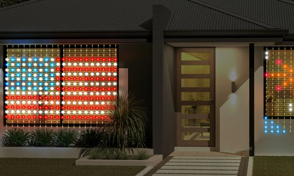 400LED Smart Curtain Lights 2*2M RGBIC Window Fairy Light APP Control Remote Music Mode for Home Halloween Christmas Decor