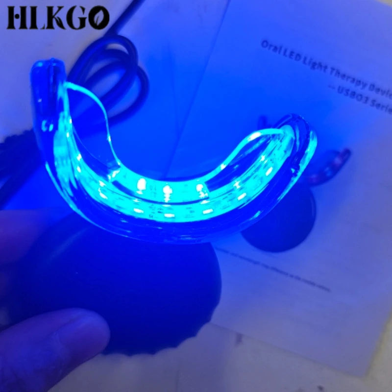 Oral Care Red Blue Light Therapy Device, for Immediate Tooth Pain Relief and Gum Sensitivity Treatment