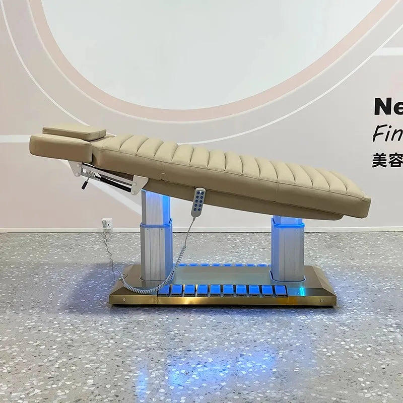 Professional Electric Massage Table Portable Long Modern Bed Massage Table King Size Cama Para Masajes Hairdressing Furniture