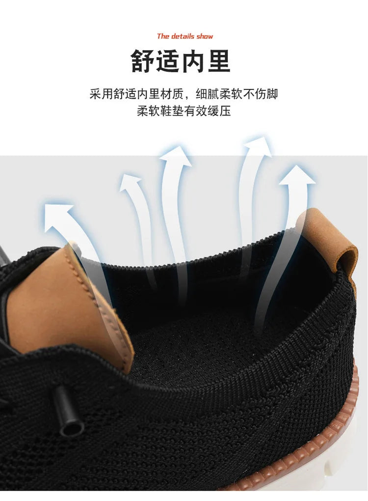 Men Casual Shoes Fashion Formal Business Urban Shoes for Male Non Slip Dress Sneakers for Party Chaussures Pour Hommes Sneakers