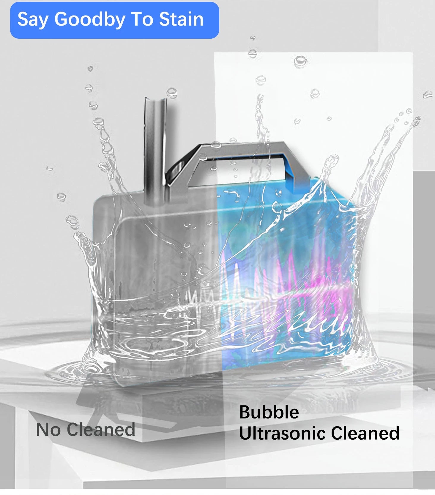 GENENG Ultrasonic Cleaner Portable Washing Machine 600W Mini Dishwasher Lave-Dishes Ultrasound Bath Sonic for Home Appliance