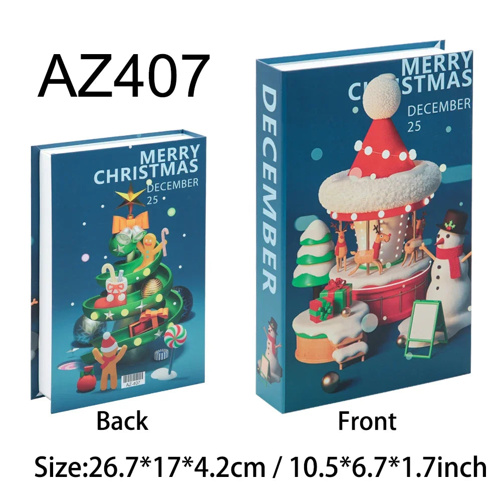 Christmas Series Fake Books Decoration Living Room Aesthetics Prop Books Decorations Interior Coffee Table Ornaments Additional