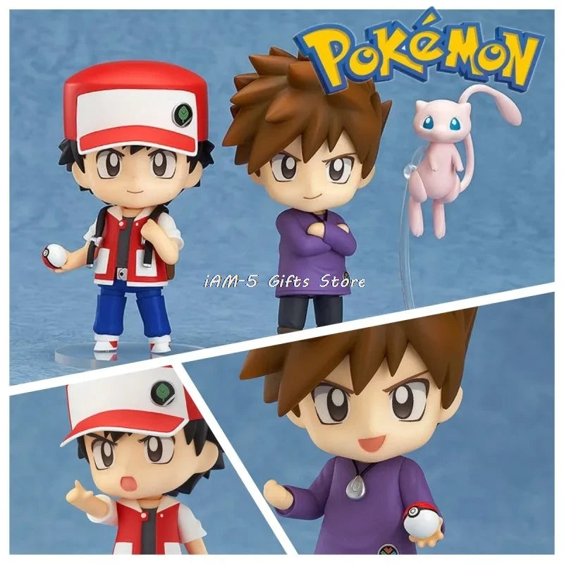 Pokemon PVC Action Figures Poke Ash Ketchum Trainers 425# Bulbasaur Squirtle Charmande pokemon Toys Cute Brinquedos Christmas