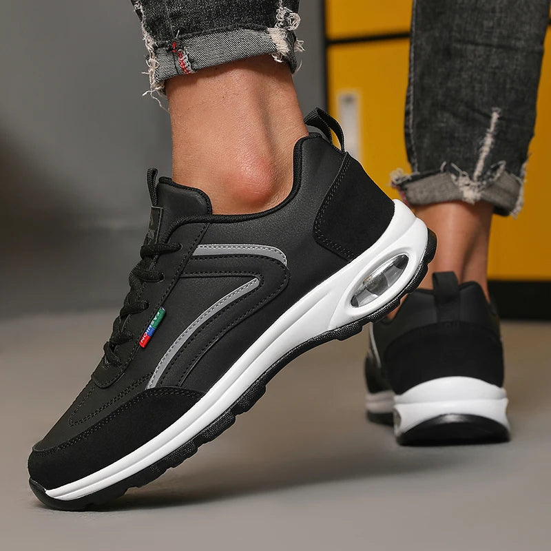 Men's High End Trendy Shoes Fashionable Comfortable Design Luxury Brand Thick Soled Shoes Comfortable Breathable Casual Sneakers