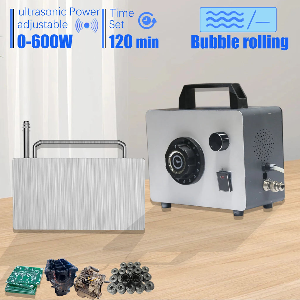 GENENG Ultrasonic Cleaner Portable Washing Machine 600W Mini Dishwasher Lave-Dishes Ultrasound Bath Sonic for Home Appliance