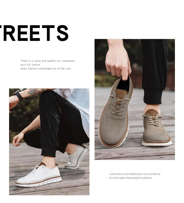 Men Casual Shoes Fashion Formal Business Urban Shoes for Male Non Slip Dress Sneakers for Party Chaussures Pour Hommes Sneakers