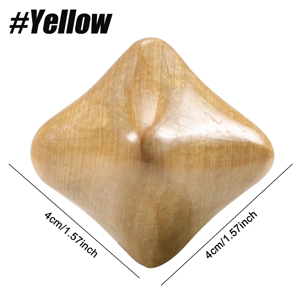 Professionals Foot Hand Massage Wooden Stick Reflexology Acupuncture Massager for Anti-Cellulite,Lymphatic Drainage,Muscle Relax