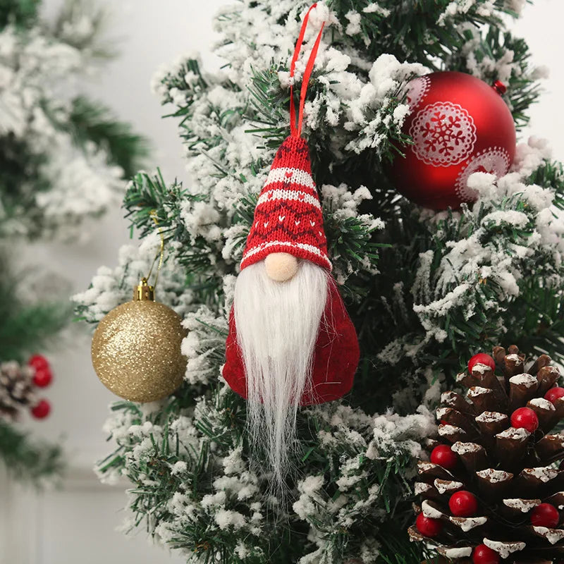Navidad 2025 New Year 2024 Gifts Christmas Santa Faceless Gnomes Dolls Christmas Decorations for Home Xmas Tree Decor Ornaments