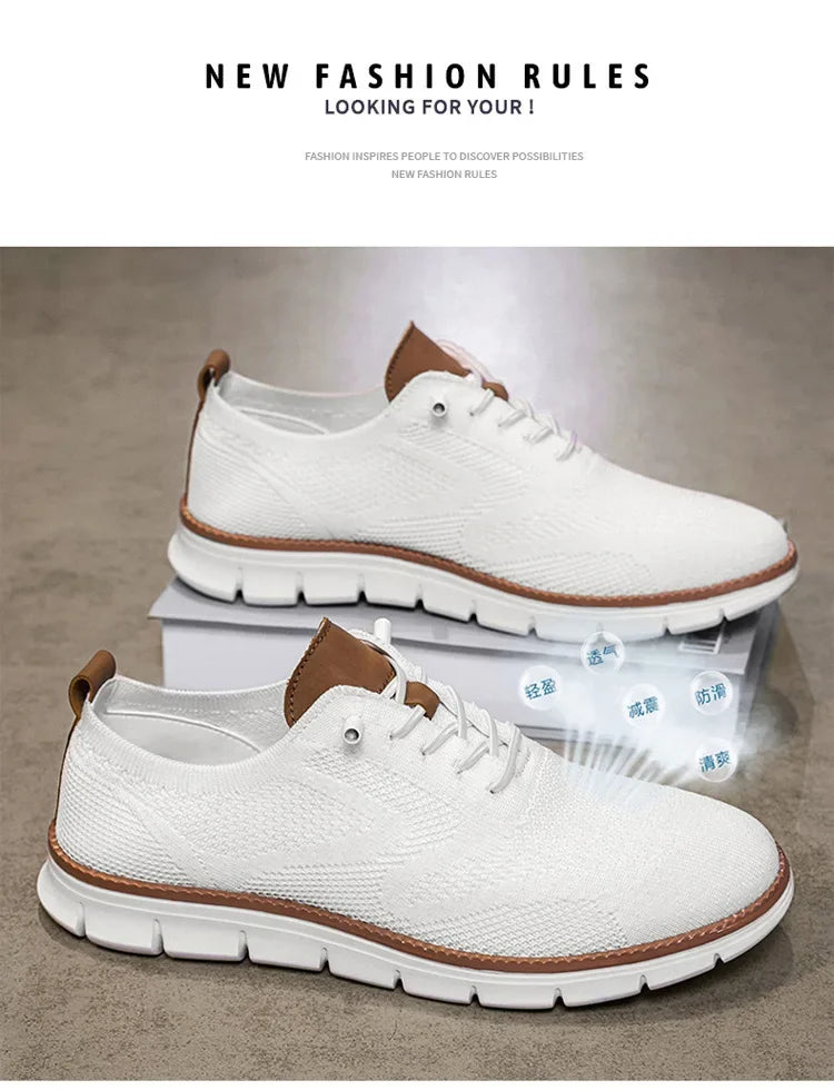 Men Casual Shoes Fashion Formal Business Urban Shoes for Male Non Slip Dress Sneakers for Party Chaussures Pour Hommes Sneakers