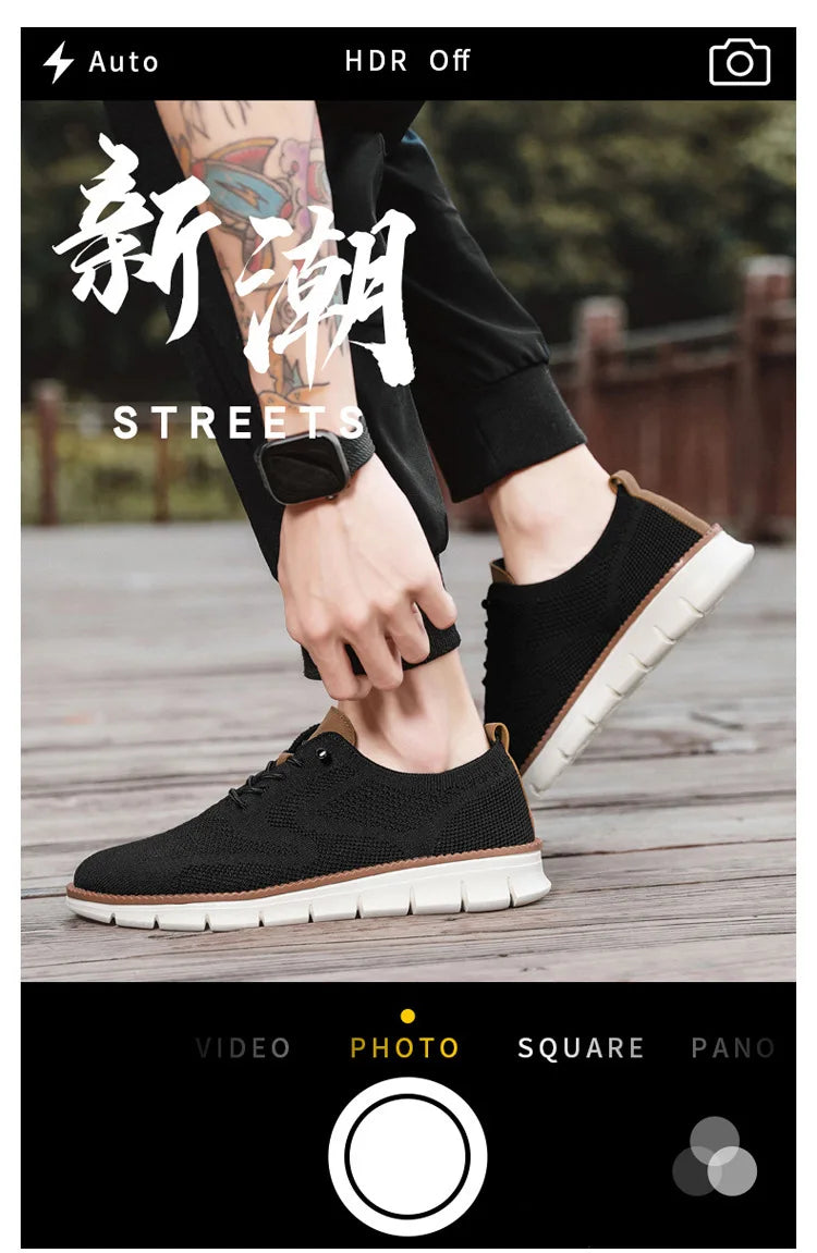 Men Casual Shoes Fashion Formal Business Urban Shoes for Male Non Slip Dress Sneakers for Party Chaussures Pour Hommes Sneakers