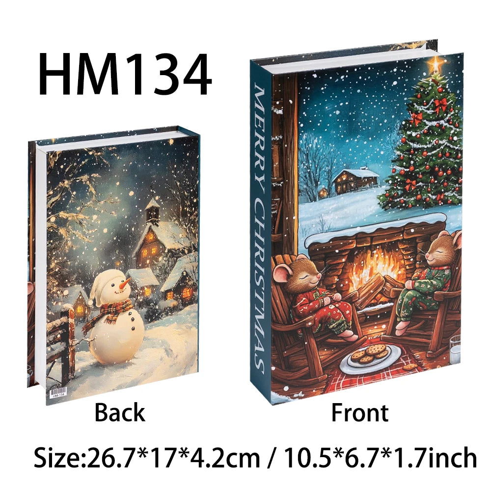 Christmas Series Fake Books Decoration Living Room Aesthetics Prop Books Decorations Interior Coffee Table Ornaments Additional