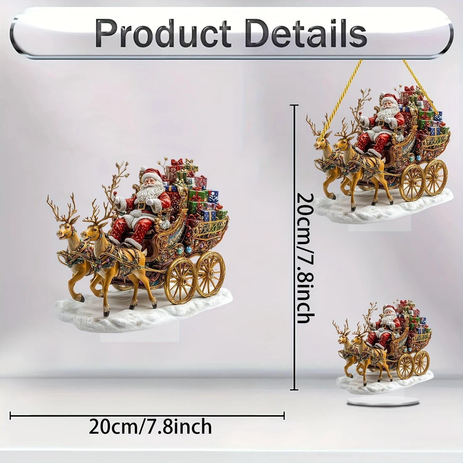 1 piece of Christmas gift, festival decoration, bohemian style, multi-functional desktop decoration suitable for bedroom.