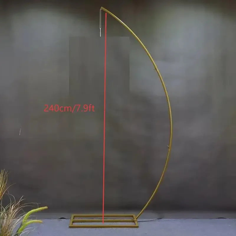 Outdoor Wedding Backdrop Decoration Luxury Chandelier Iron Stand for Stage Road Lead Decor Event Props Customized Flower Frame