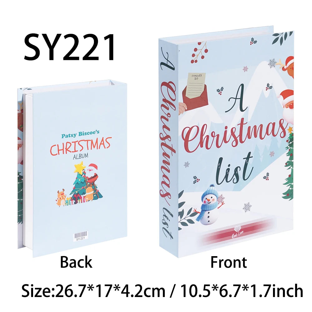 Christmas Series Fake Books Decoration Living Room Aesthetics Prop Books Decorations Interior Coffee Table Ornaments Additional