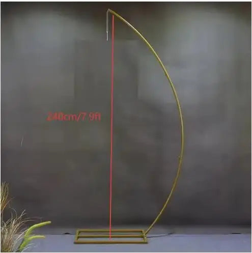 Outdoor Wedding Backdrop Decoration Luxury Chandelier Iron Stand for Stage Road Lead Decor Event Props Customized Flower Frame