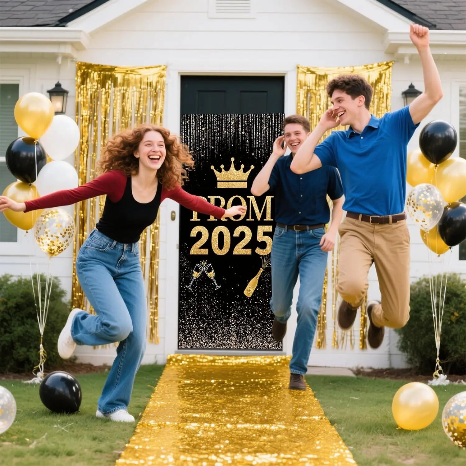 Gold Aisle Runners Carpet Runner for Party Glitter Runner Reusable Decor for Wedding Ceremony,Receptions,Events Christmas Decor