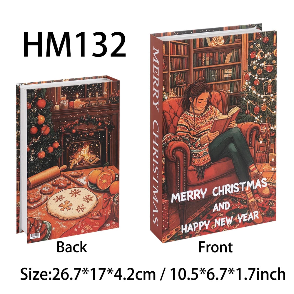Christmas Series Fake Books Decoration Living Room Aesthetics Prop Books Decorations Interior Coffee Table Ornaments Additional