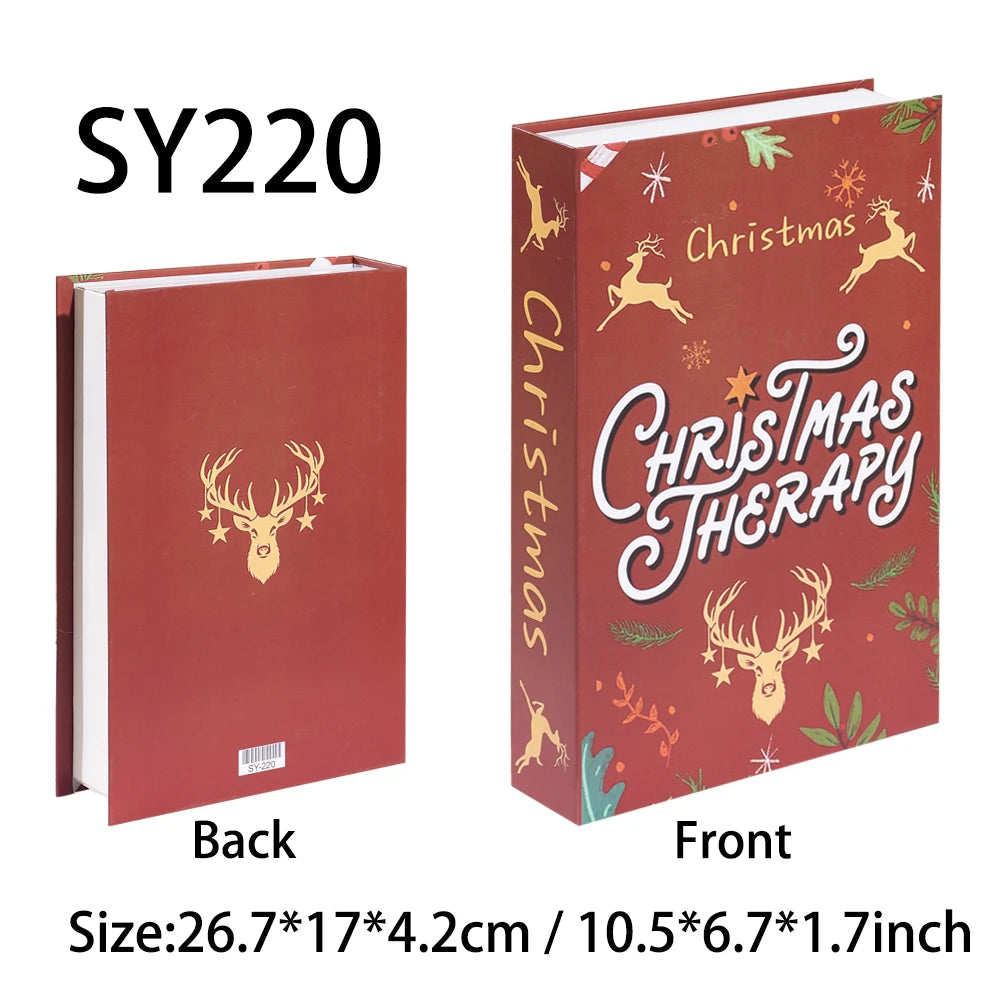 Christmas Series Fake Books Decoration Living Room Aesthetics Prop Books Decorations Interior Coffee Table Ornaments Additional