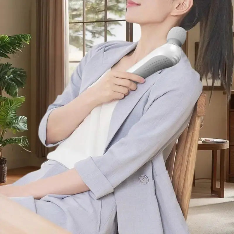 Professional 5-Speed Massage Stick: Portable USB-C Design with High-Frequency Vibration for Deep Tissue Relief