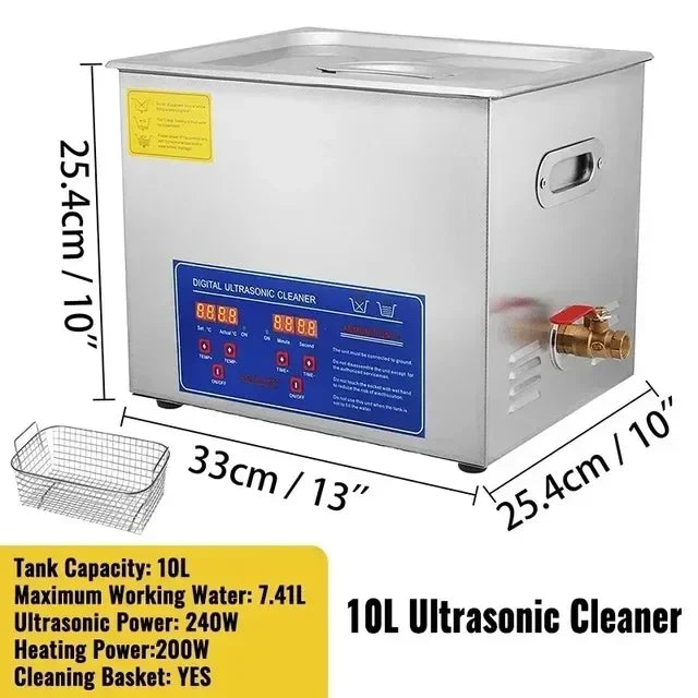 1.3L 2L 3L 6L 10L 15L 22L 30L Ultrasonic Cleaner Lave-Dishes Portable Washing Machine Diswasher Ultrasound Home Appliances